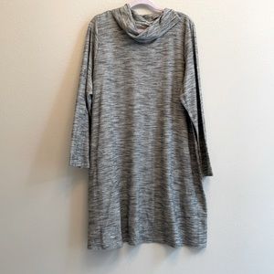 JJill black and white dress with pockets. XL, runs big. Worn once.